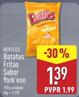 ALDI Ruffles Batatas Fritas Sabor York'es promoção