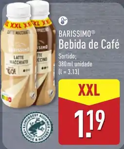 ALDI Barissimo bebida de café promoção