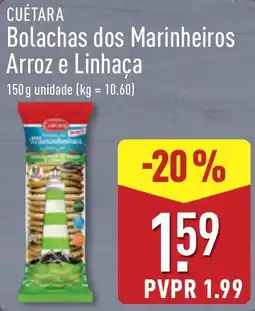 ALDI Bolachas dos Marinheiros Arroz e Linhaça promoção