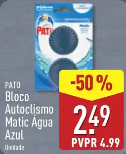 ALDI Pato bloco autoclismo matic água azul promoção