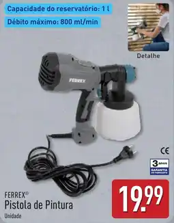 ALDI Ferrex pistola de pintura promoção