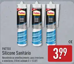 ALDI pattex silicone sanitário promoção