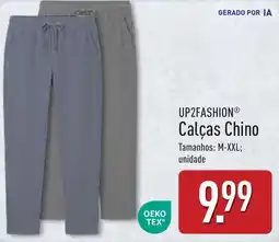 ALDI up2fashion calças chino promoção