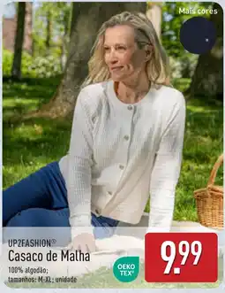 ALDI Up2fashion casaco de malha promoção
