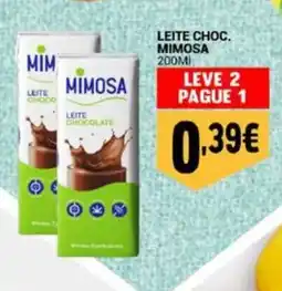 Neomáquina Leite chocolate mimosa promoção