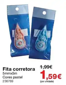 Staples Fita corretora promoção