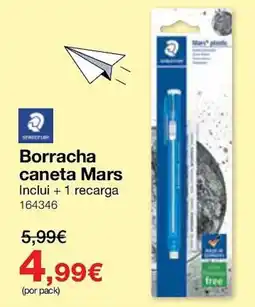 Staples Borracha caneta Mars promoção