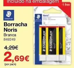 Staples Borracha Norris Branca promoção