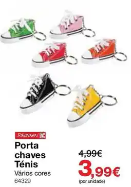 Staples Porta chaves Ténis Vários cores promoção