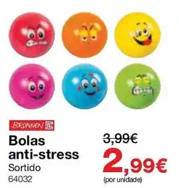 Staples Bolas anti-stress Brunnen Sortido promoção