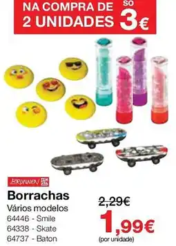 Staples Borrachas Brunnen promoção