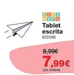 Staples Tablet escrita promoção