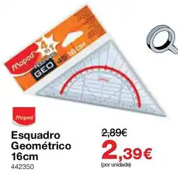 Staples Maped Esquadro Geométrico promoção