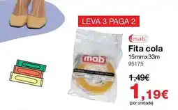 Staples Fita cola mab promoção
