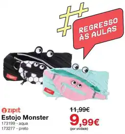 Staples Estojo Monster promoção