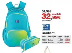 Staples Gradient mochila promoção