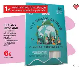 Staples Kit Salva livros AMI promoção