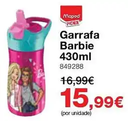 Staples Garrafa barbie promoção