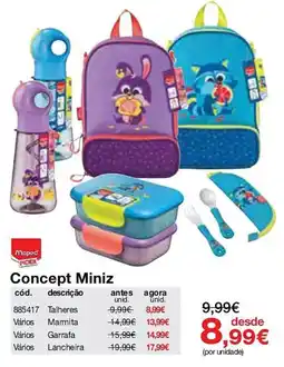 Staples Maped Picnik Concept Miniz promoção