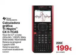 Staples Texas instruments calculadora gráfica ti-nspire™ cx ii-tcas promoção