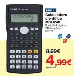 Staples maul calculadora científica msc240 promoção