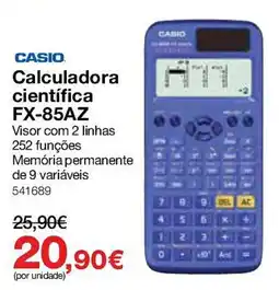 Staples Calculadora científica Casio FX-85AZ promoção