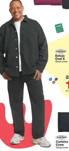 Staples Eastpak Estojo Oval S promoção