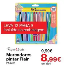 Staples Paper Mate Marcadores pintar Flair promoção