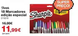 Staples Sharpie 18 Marcadores edição especial promoção