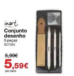 Staples inart conjunto desenho promoção