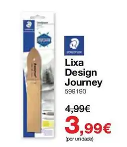 Staples Lixa Design Journey promoção
