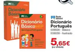 Staples Dicionário Português promoção