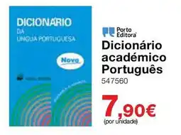 Staples Dicionário académico Português promoção