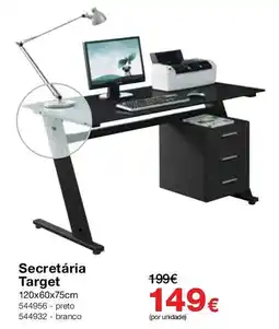 Staples Secretária Target promoção