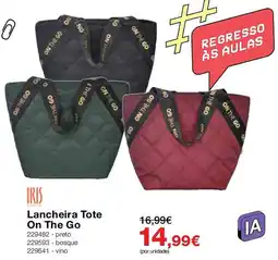 Staples Lancheira Tote On The Go promoção