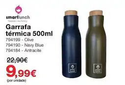 Staples Garrafa térmica smarlunch promoção
