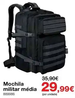Staples Mochila militar média promoção