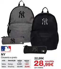 Staples ny cinzento e preto promoção