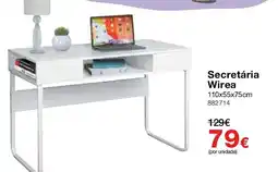 Staples Secretária Wirea promoção