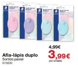 Staples Afia-lápis duplo Sortido pastel promoção
