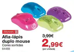 Staples Brunnen afia-lápis duplo mouse promoção