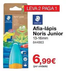 Staples Afia-lápis Noris Junior promoção
