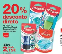 Staples afias-lápis maped promoção