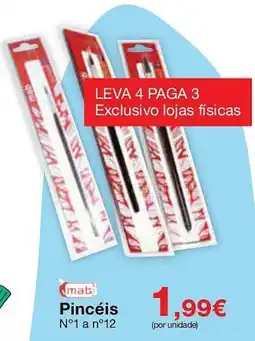 Staples Pincéis N°1 a n°12 promoção