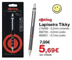 Staples Rotring Lapiseira Tikky promoção