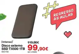 Staples Intenso disco externo ssd tx500 1tb promoção