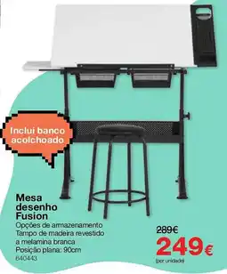 Staples Mesa desenho fusion promoção