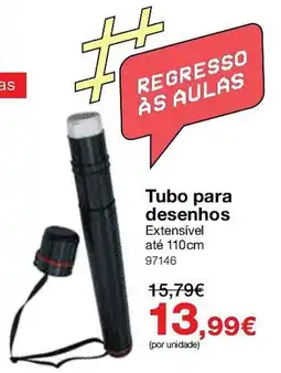 Staples Tubo para desenhos promoção