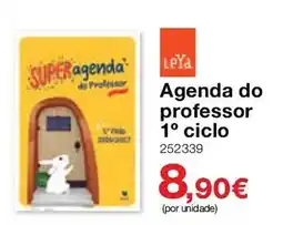 Staples Superagenda do professor promoção