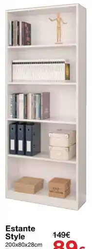Staples Estante Style promoção
